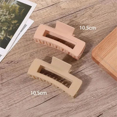 2/3/4Pcs Headwear Set Women Fashion Claw Clip Coffee Black Acrylic Large Hair Claw Korea For Girl Clip Barrette Hair Accessories - Wear and Wander