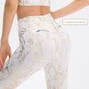 Snake Print High-Waisted Sculpting Leggings