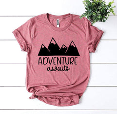 Adventure Awaits T-shirt - Wear and Wander