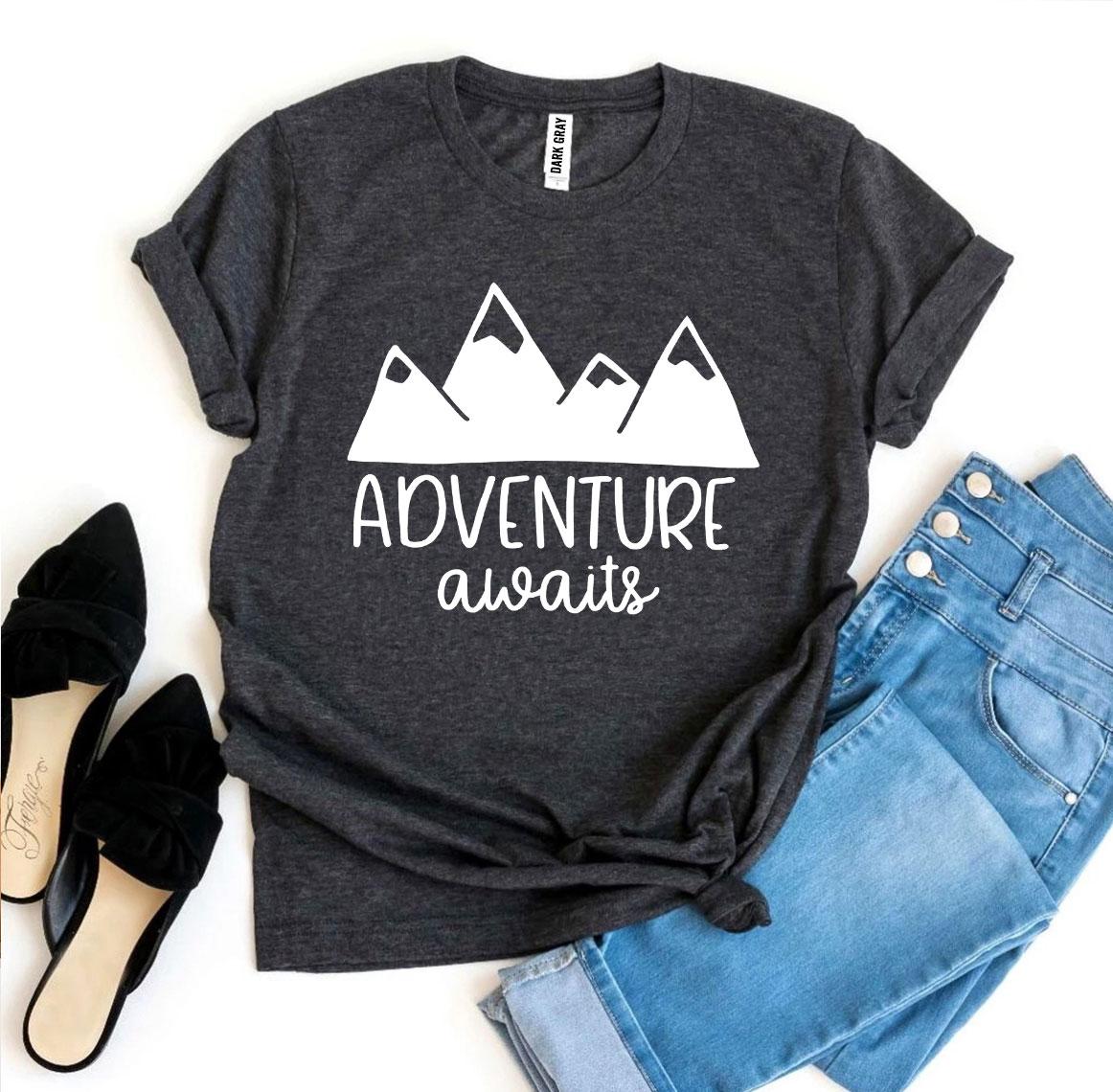 Adventure Awaits T-shirt - Wear and Wander