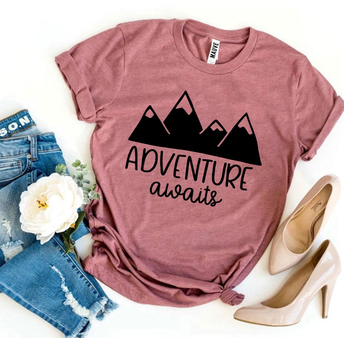 Adventure Awaits T-shirt - Wear and Wander