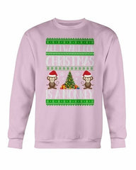 All I want for Christmas is a Monkey Sweatshirt - Wear and Wander