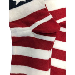American Flag Patriotic Socks, Premium Quality Cotton Crew Socks - Wear and Wander