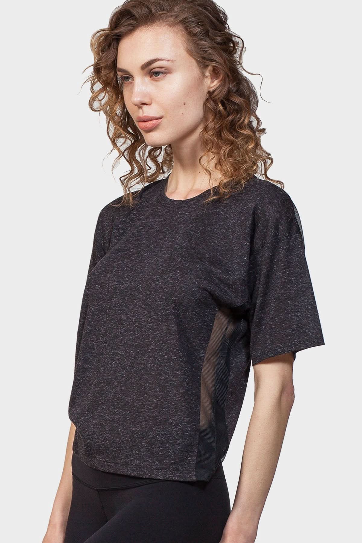 BACK MESH YOKE TOP - Wear and Wander