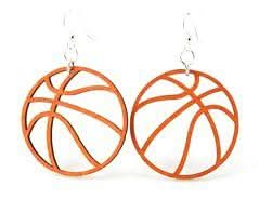 Basketball Earrings 1205 - Wear and Wander