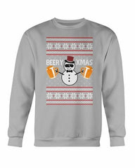 Beer for Christmas Sweatshirt - Wear and Wander