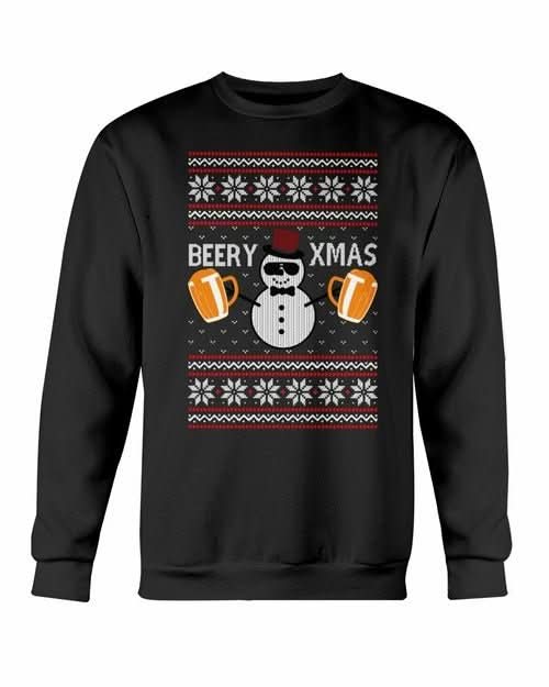 Beer for Christmas Sweatshirt - Wear and Wander