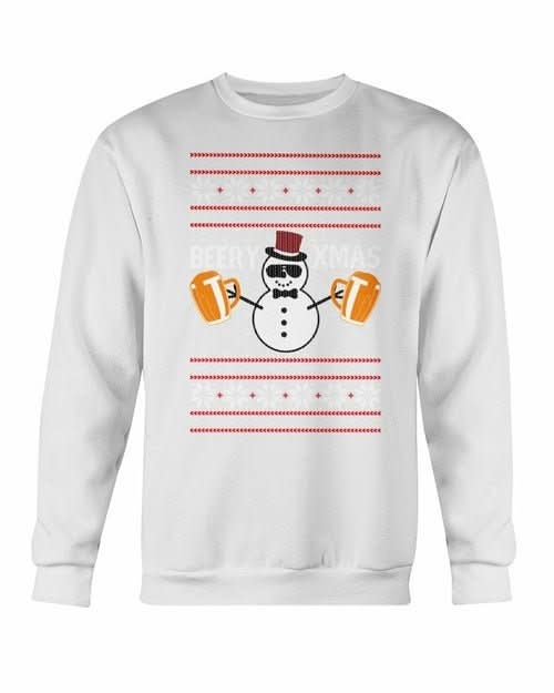 Beer for Christmas Sweatshirt - Wear and Wander