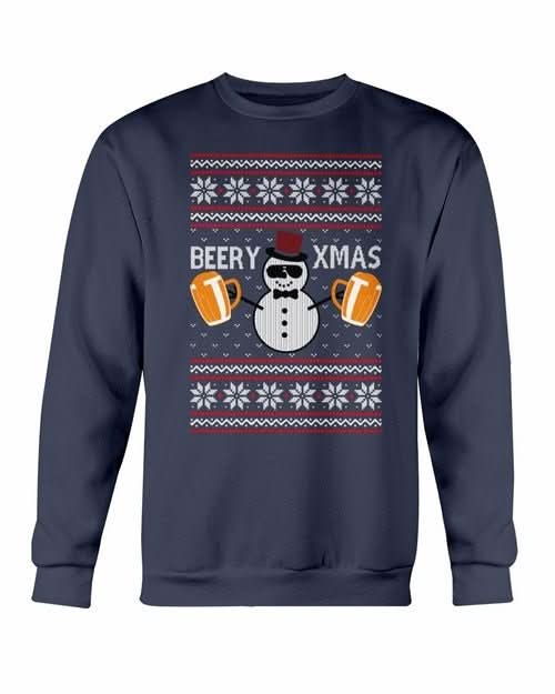 Beer for Christmas Sweatshirt - Wear and Wander