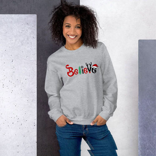 Believe Sweatshirt - Wear and Wander