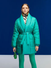 Belted Puffer Jacket - Wear and Wander