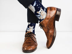 Casual Designer Trending Animal Socks - Cat for Men and Women - Wear and Wander