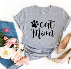 Cat Mom T-shirt - Wear and Wander