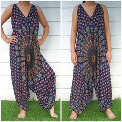 Chakra Hippie Jumpsuits, Boho Rompers, Festival Clothing - Wear and Wander
