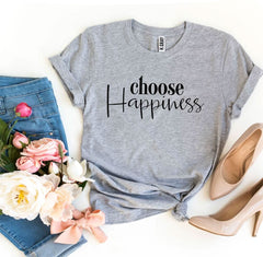 Choose Happiness T-shirt - Wear and Wander