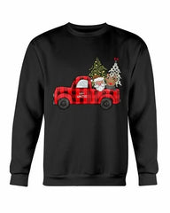 Christmas Santa Truck Sweatshirt - Wear and Wander