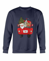 Christmas Santa Truck Sweatshirt - Wear and Wander