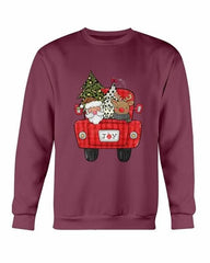 Christmas Santa Truck Sweatshirt - Wear and Wander