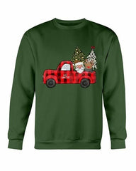 Christmas Santa Truck Sweatshirt - Wear and Wander