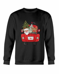 Christmas Santa Truck Sweatshirt - Wear and Wander