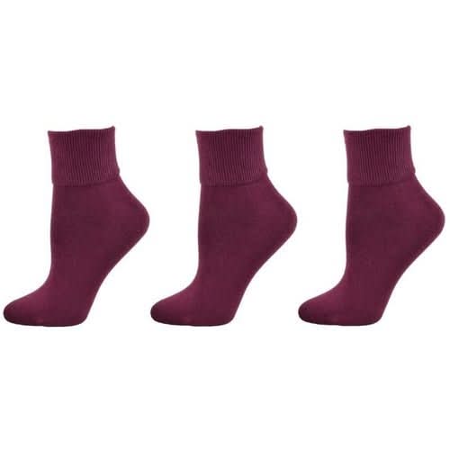 Classic Ribbed Single Cuff Pima Cotton 3 Pairs School Uniform Socks - Wear and Wander