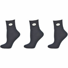 Classic Ribbed Single Cuff Pima Cotton 3 Pairs School Uniform Socks - Wear and Wander