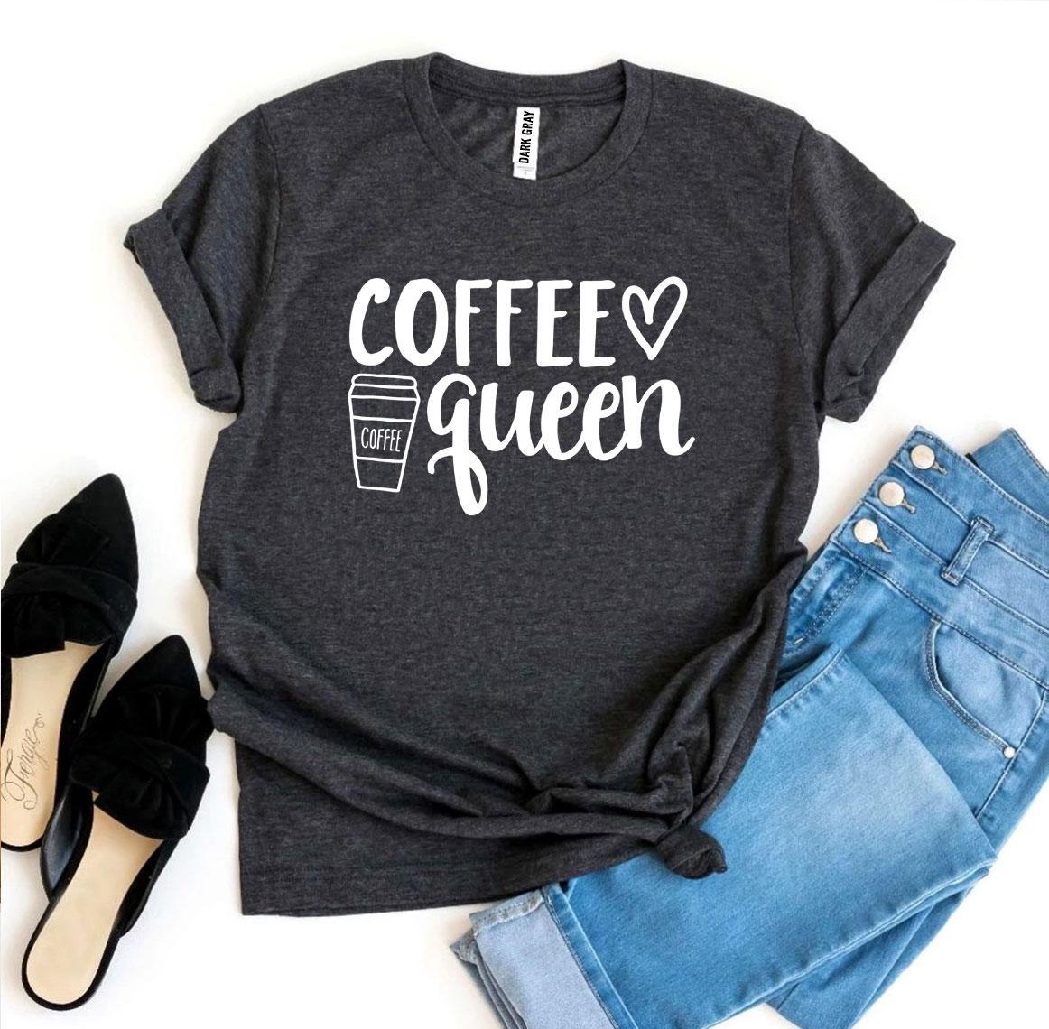 Coffee Queen T-shirt - Wear and Wander