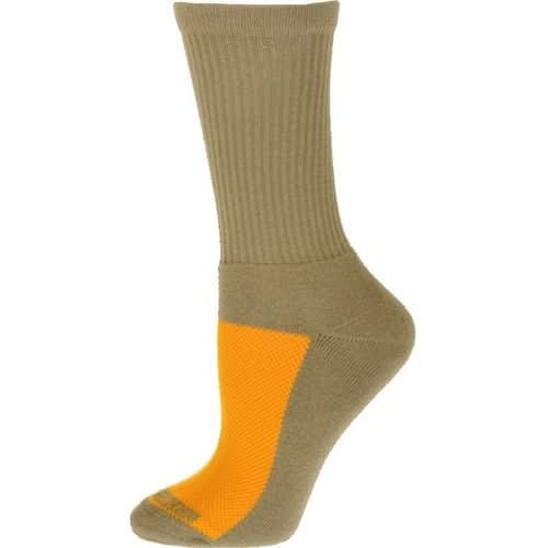 Cotton Crew Mesh Top Cushioned Sole Performance Socks - Wear and Wander