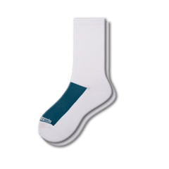 Cotton Crew Mesh Top Cushioned Sole Performance Socks - Wear and Wander