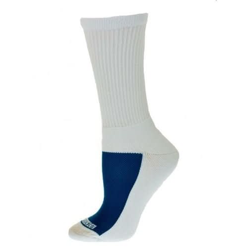 Cotton Crew Mesh Top Cushioned Sole Performance Socks - Wear and Wander