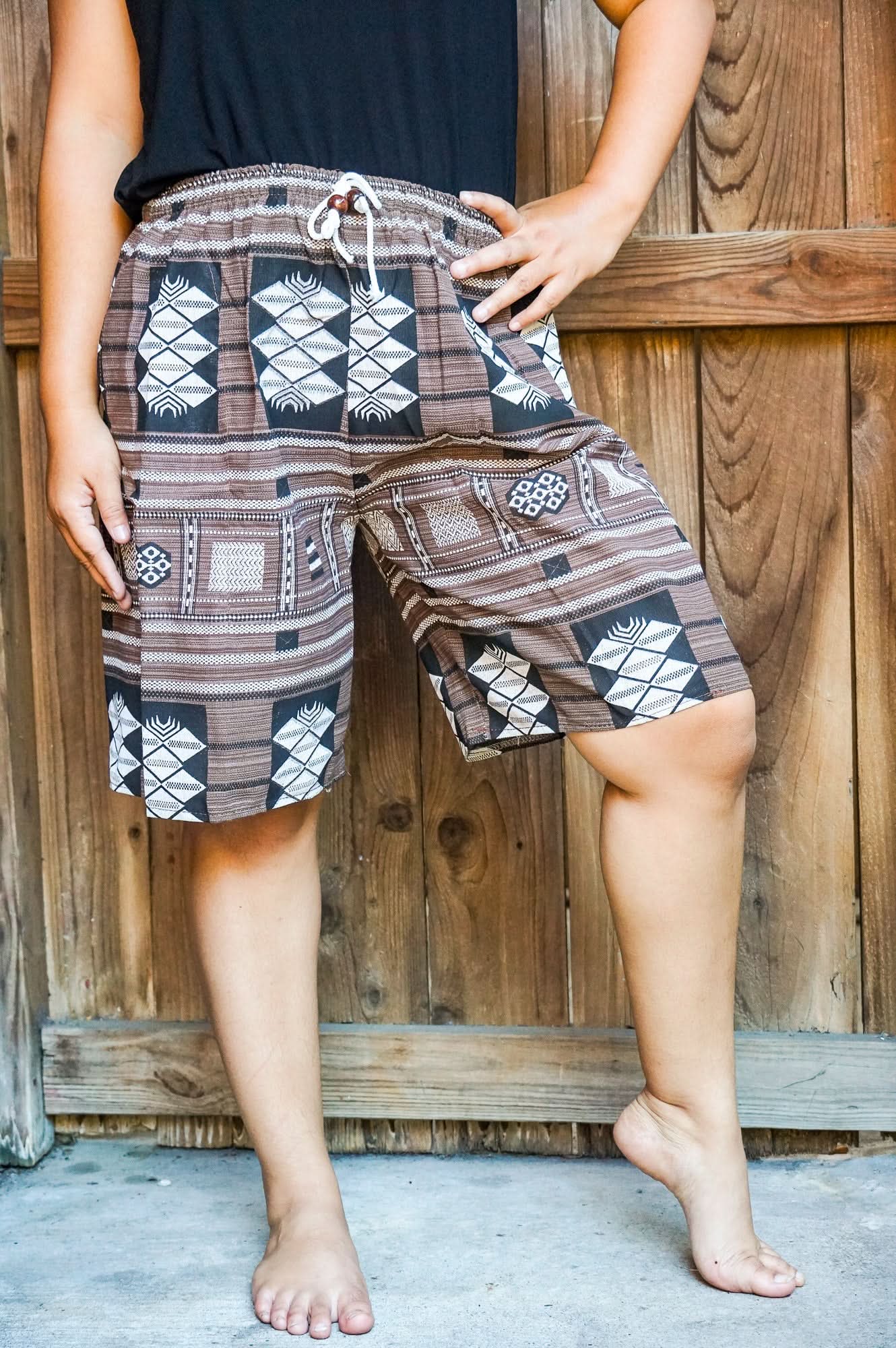 Cotton Tribal Boho Shorts Hippie Shorts Gypsy - Wear and Wander