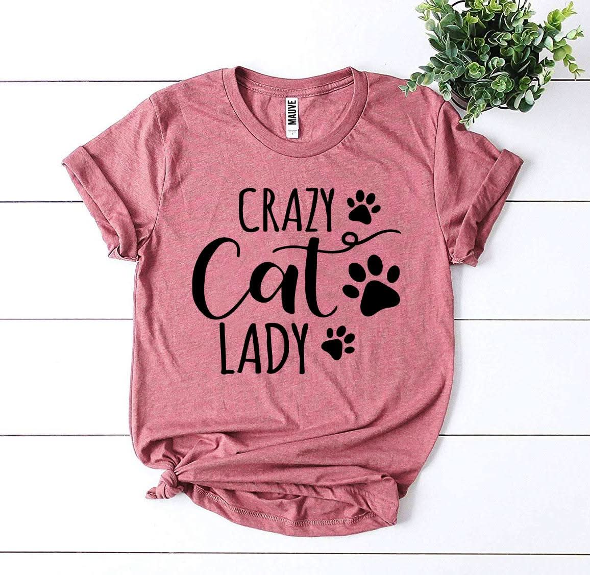 Crazy Cat Lady T-shirt - Wear and Wander
