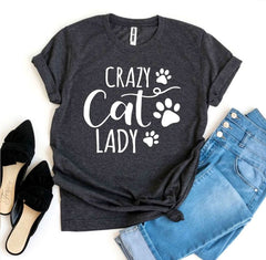Crazy Cat Lady T-shirt - Wear and Wander