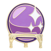 Crystal Ball Enamel Pin β Occult & Kawaii Pin - Wear and Wander