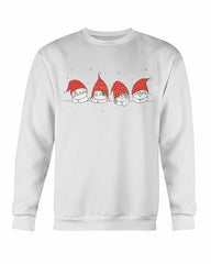 Cute Cats Christmas Sweatshirt - Wear and Wander