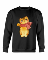 Cute Winter Cats Christmas Sweatshirt - Wear and Wander