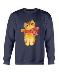 Cute Winter Cats Christmas Sweatshirt - Wear and Wander