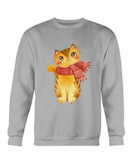 Cute Winter Cats Christmas Sweatshirt - Wear and Wander