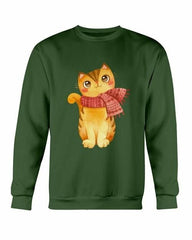 Cute Winter Cats Christmas Sweatshirt - Wear and Wander