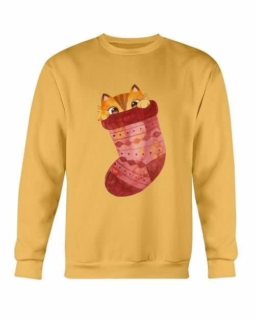 Cute Winter Cats Sweatshirt - Wear and Wander