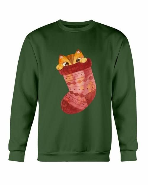 Cute Winter Cats Sweatshirt - Wear and Wander