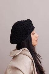 Darling Crochet Knitted Beret - Wear and Wander