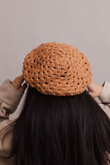Darling Crochet Knitted Beret - Wear and Wander