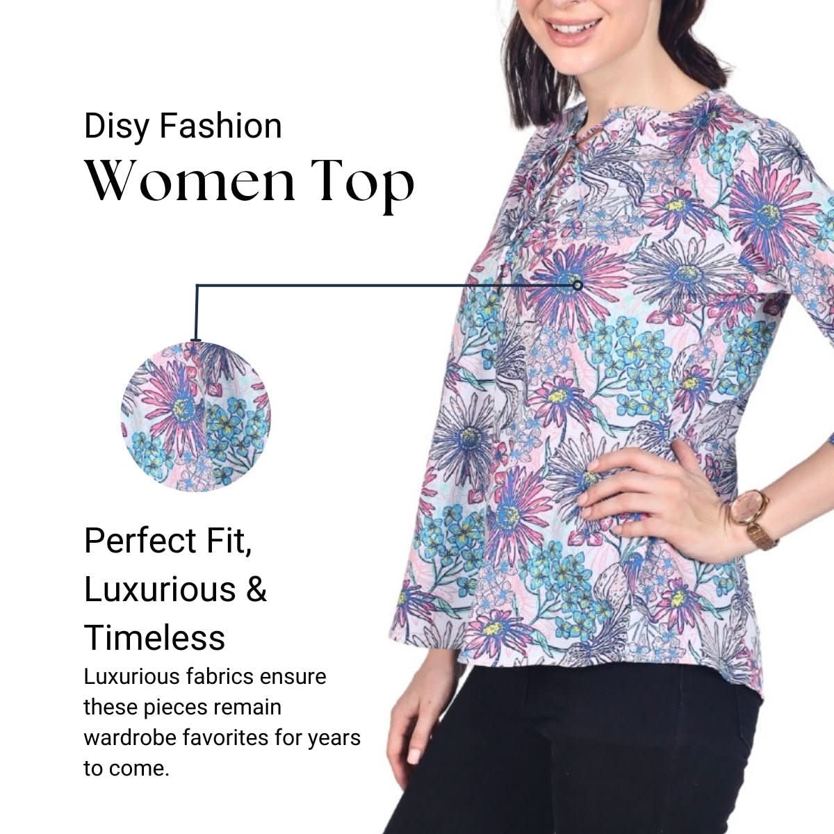 Disyfashion | Dressy Top for Women - Wear and Wander