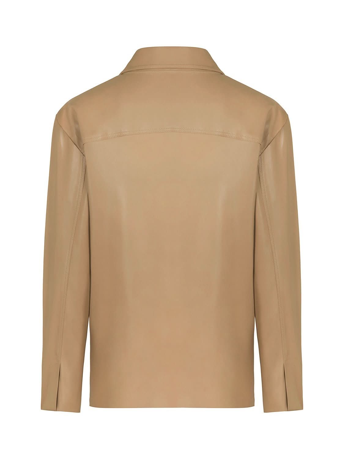 Double Breasted Leather Jacket - Wear and Wander