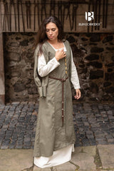 Dress Verena Seaweed - Wear and Wander