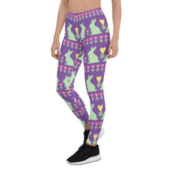 Easter Bunny Leggings for Women - Wear and Wander
