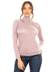 EGI Exclusive Collections Women's Modal Cashmere Blend Mock Neck Long - Wear and Wander