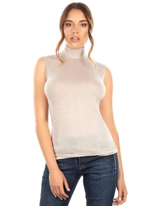 EGI Exclusive Collections Women's Modal Cashmere Blend Mock Neck - Wear and Wander
