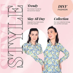 Explore Disyfashion Women's Shirts - Where Style Meets Comfort! - Wear and Wander